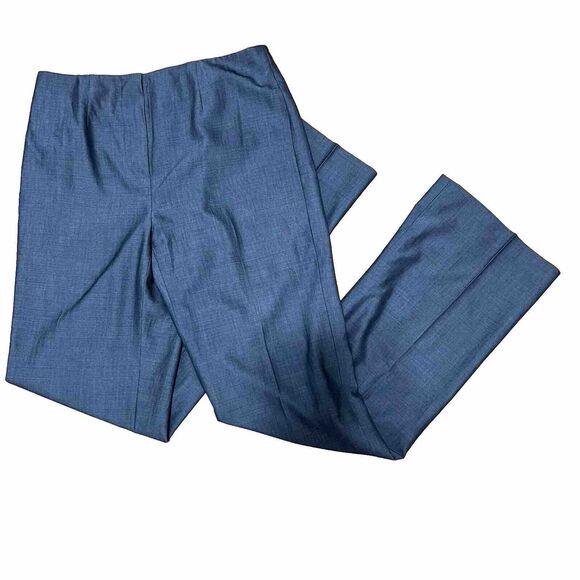 Carlisle Charcoal Gray Dress Pants Straight Leg Size US 0 / UK 2 Trouser Career - Picture 1 of 8